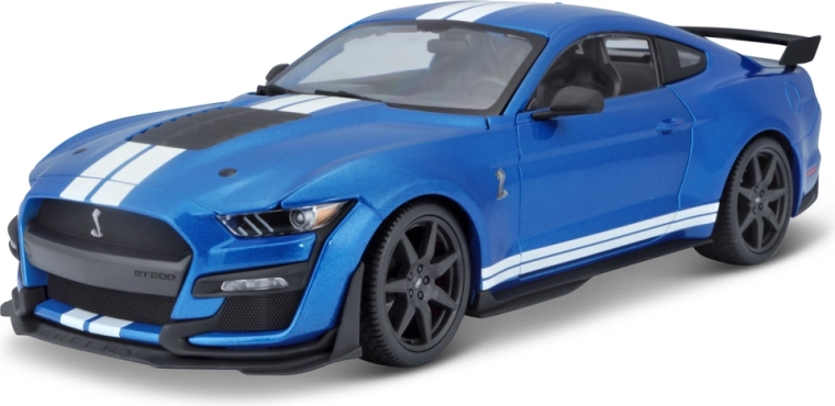Maisto Ford Shelby GT500 2020 modello auto in metallo 1:18 blu