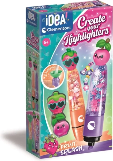 Set creativo per realizzare evidenziatori CLEMENTONI IDEA Fruit