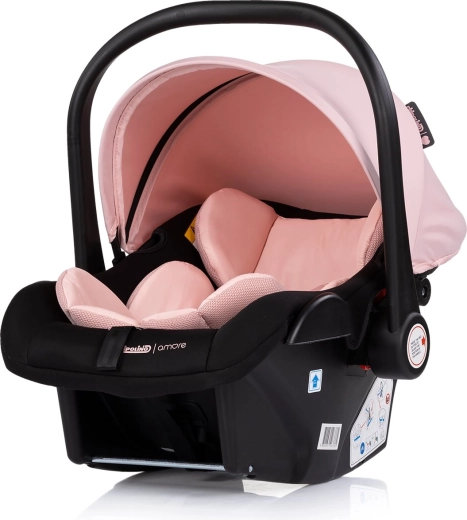 Chipolino seggiolino auto Amore i-Size 40–87 cm rosa cipria