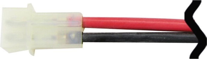 Cavo di collegamento in silicone con connettore AMP da 1,5 mm², 18 cm