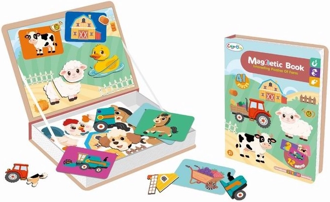 Puzzle magnetico Fattoria - 1 pezzo