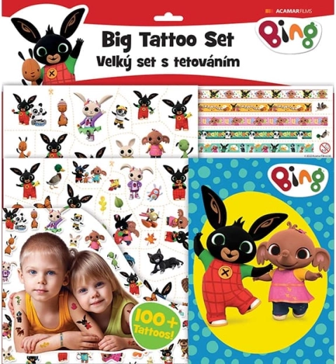 Grande set di tatuaggi Bing