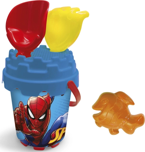 Set da spiaggia Spider-Man con secchiello
