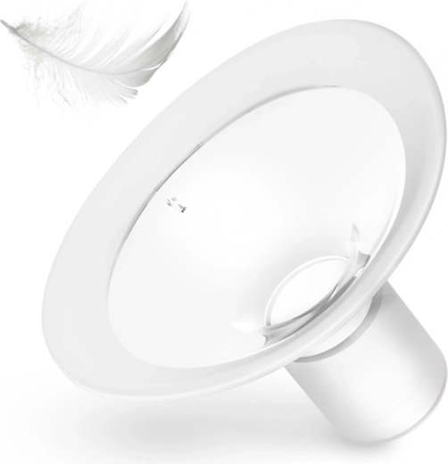 NENO scudo mammario in plastica con connettore 21 mm