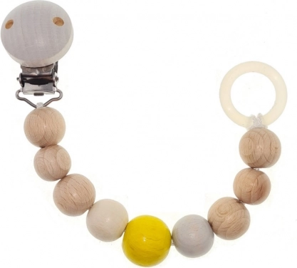 Hess clip per succhietto Nature giallo