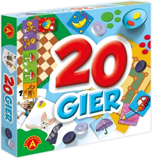 Alexander set divertente 20 giochi per tutta la famiglia