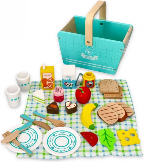 Set da picnic color menta LELIN
