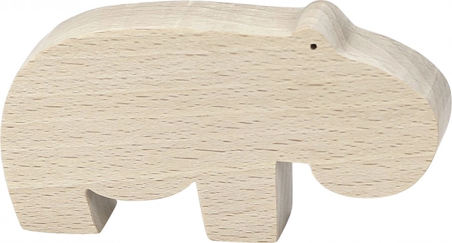 Ippopotamo in legno di Vilac