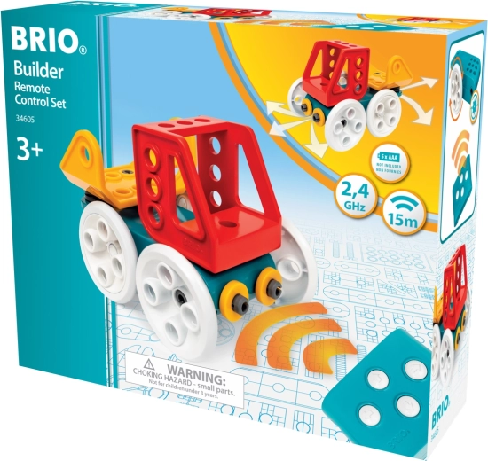 Set di costruzioni Brio Builder con telecomando