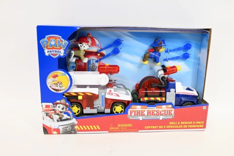 Spin Master Paw Patrol Fire Rescue set di veicoli 2 pz