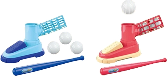 Set da baseball con lanciatore per bambini – mazza, palline e macchina lanciatrice