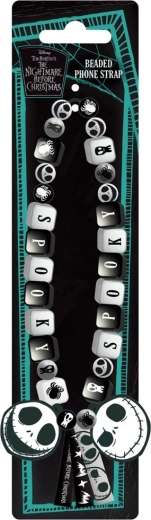 Portachiavi The Nightmare Before Christmas con perline Spooky