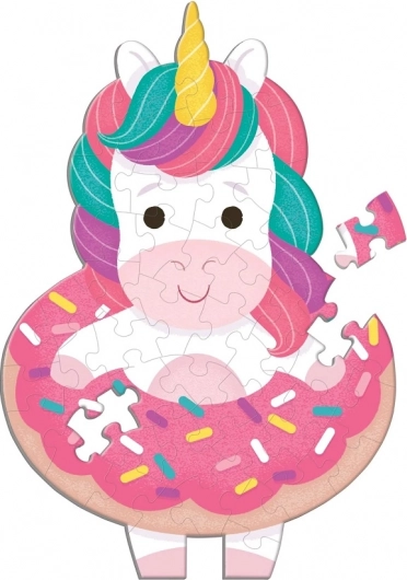 Puzzle Unicorno Colorato con Profumo 48 pezzi