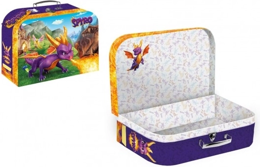 Valigetta scolastica con motivo del drago Spyro