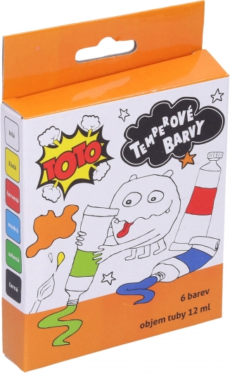 Tempere metalliche set 6×12 ml