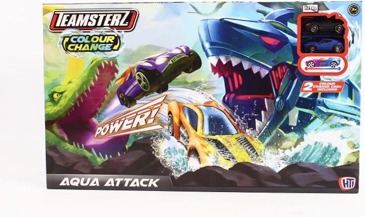 Teamsterz attacco acquatico con automobiline che cambiano colore