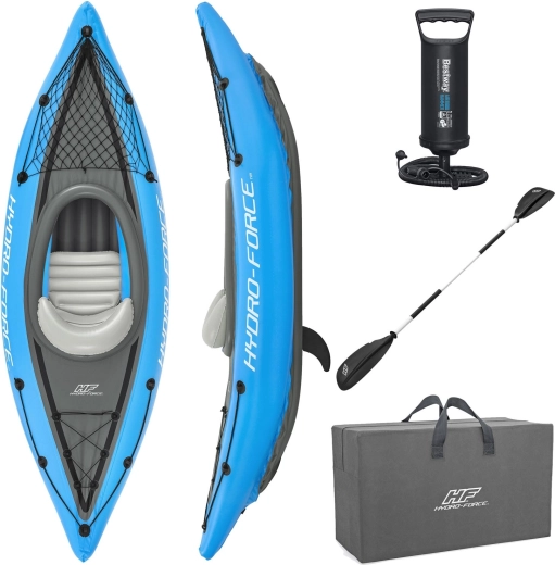 Kayak gonfiabile Bestway Hydro-Force Cove Champion per 1 persona