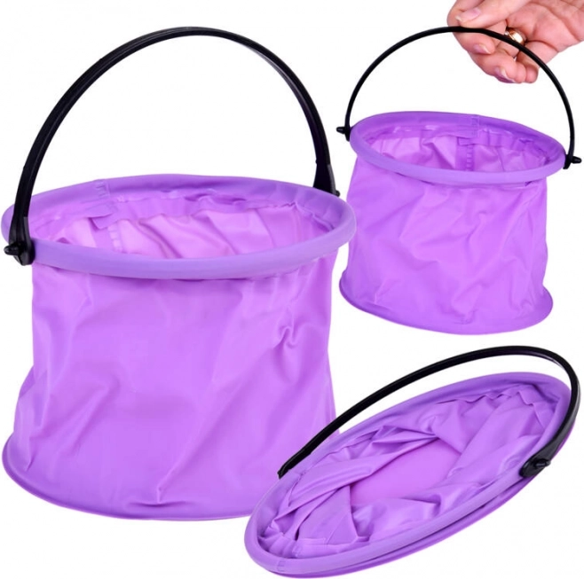 Secchio pieghevole per piccoli esploratori