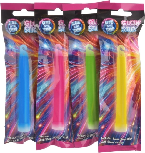 Bastoncini luminosi colorati in plastica UH 15 cm