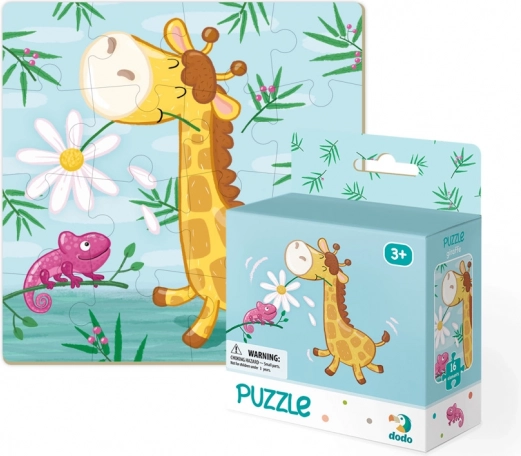 Puzzle giraffa 16 pezzi