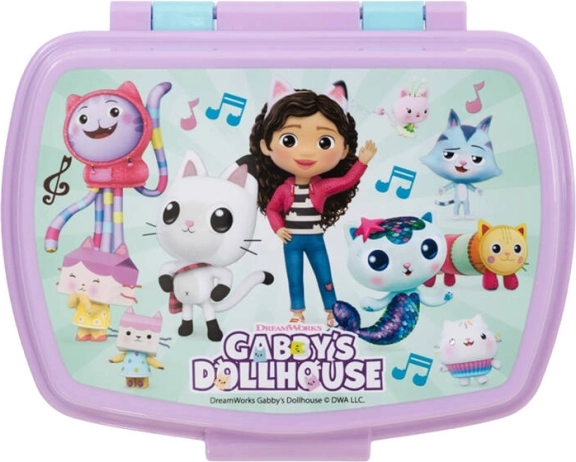 Porta pranzo per bambini STOR 21274 400 ml Gabby's Dollhouse (rosa-blu)