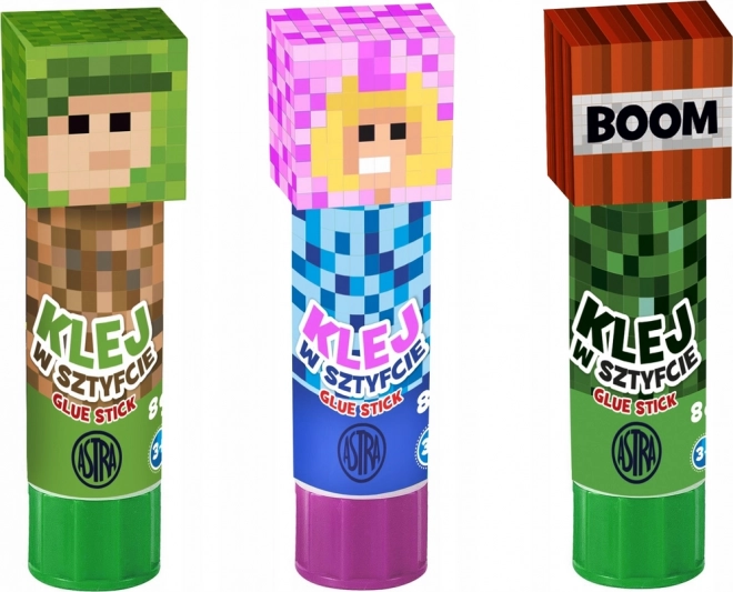 Astra colla in stick 8 g – Pixel One (mix di colori)