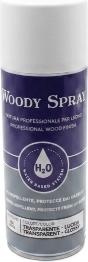Impregnante trasparente lucido professionale e fondo per legno da esterno 400 ml