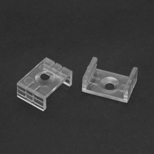 Clip per profilo LED in alluminio - 1 pezzo