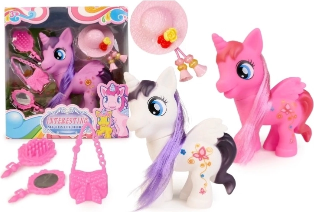 Unicorno con accessori assortito - 1 pezzo