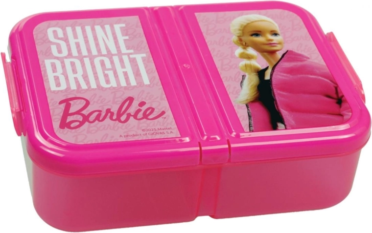 Portamerenda Barbie a più scomparti