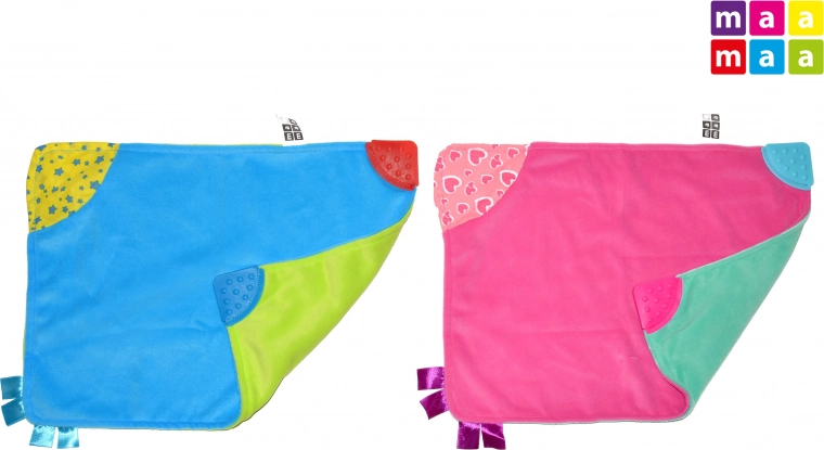 Copertina nanna con massaggiagengive – Blu