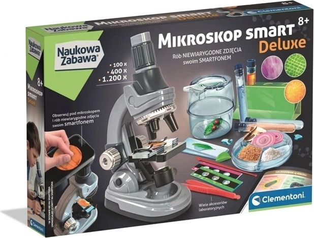 Clementoni Scienza e Gioco microscopio Smart deluxe