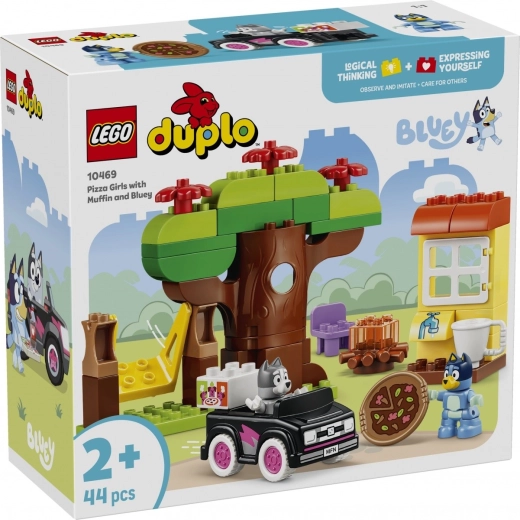 Set LEGO DUPLO Bluey Pizzeria con Muffin e Bluey