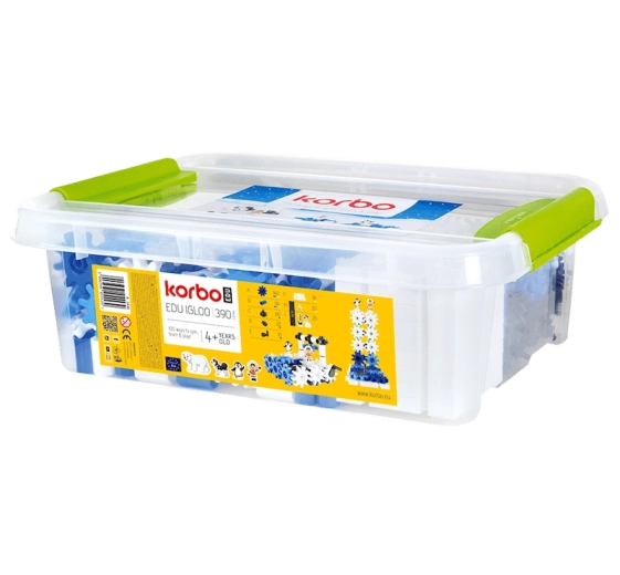 Set di costruzioni KORBO EDU IGLOO 390 pezzi