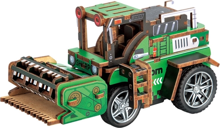 2Kids Toys puzzle 3D in legno mietitrebbia