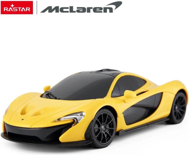Auto RC Rastar McLaren P1 radiocomandata 1:24 gialla - 1 pezzo