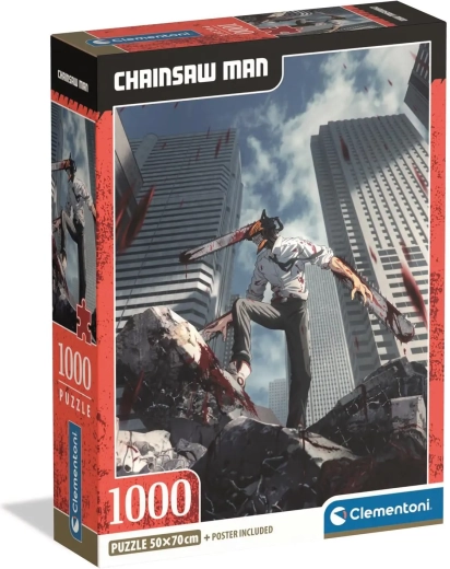 Puzzle CLEMENTONI Chainsaw Man 1000 pezzi