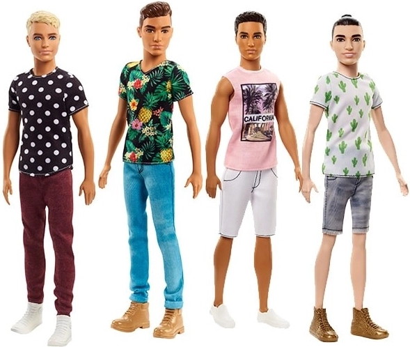 Barbie Fashionistas Ken in maglietta blu con cactus