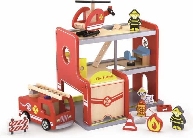 Stazione dei pompieri in legno Viga