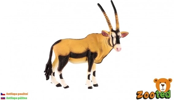 Figura in plastica di addax – antilope del deserto 13 cm