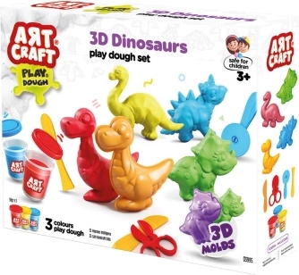 Set Art Craft per modellare dinosauri 168 g