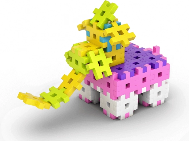 Costruzioni MELI MAXI pink travel box 110 pezzi