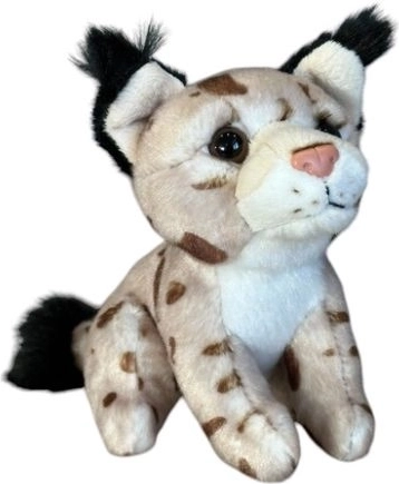 Ziki peluche lince seduta 14 cm