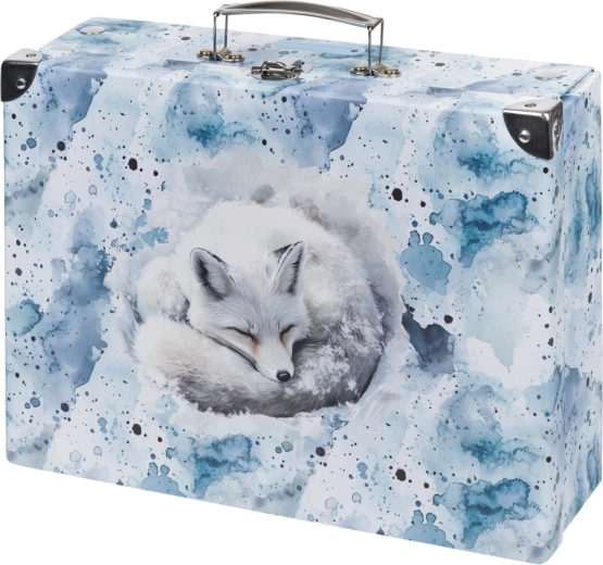 Baagl valigetta scolastica pieghevole Polar con rinforzi metallici