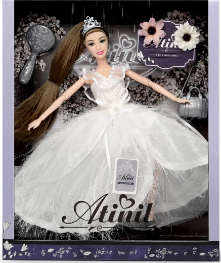 Anbibi bambola floreale Nikolka 28 cm