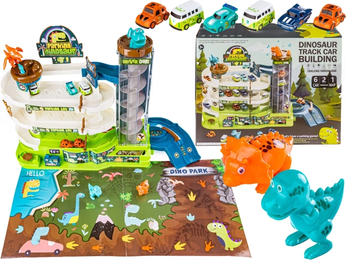 Parco Dino – garage multipiano e pista con ascensore per macchinine
