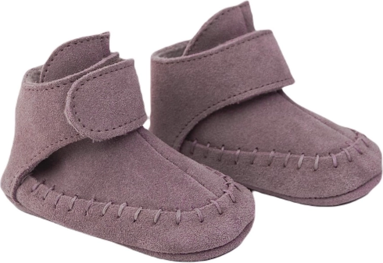 Scarpine in pelle Lodger walker mocassin mauve (15–18 mesi)
