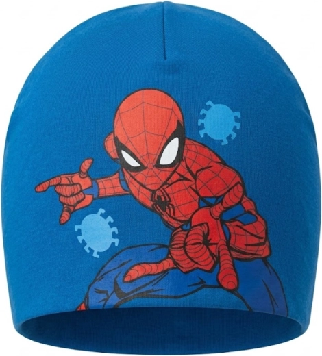Berretto in cotone per mezza stagione Marvel Spider-Man color petrolio