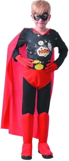 Costume di Carnevale eroe d’azione M (120–130 cm) - 1 set