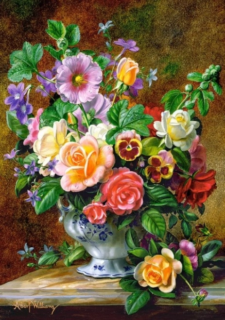CASTORLAND Puzzle Fiori nel vaso 500 pezzi